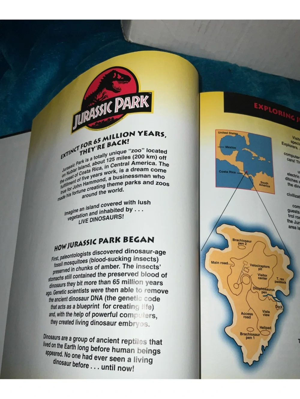 Vintage 1993 Jurassic Park Hardcover Book Lot (Set of 5) – New Rare volumes 3-8
